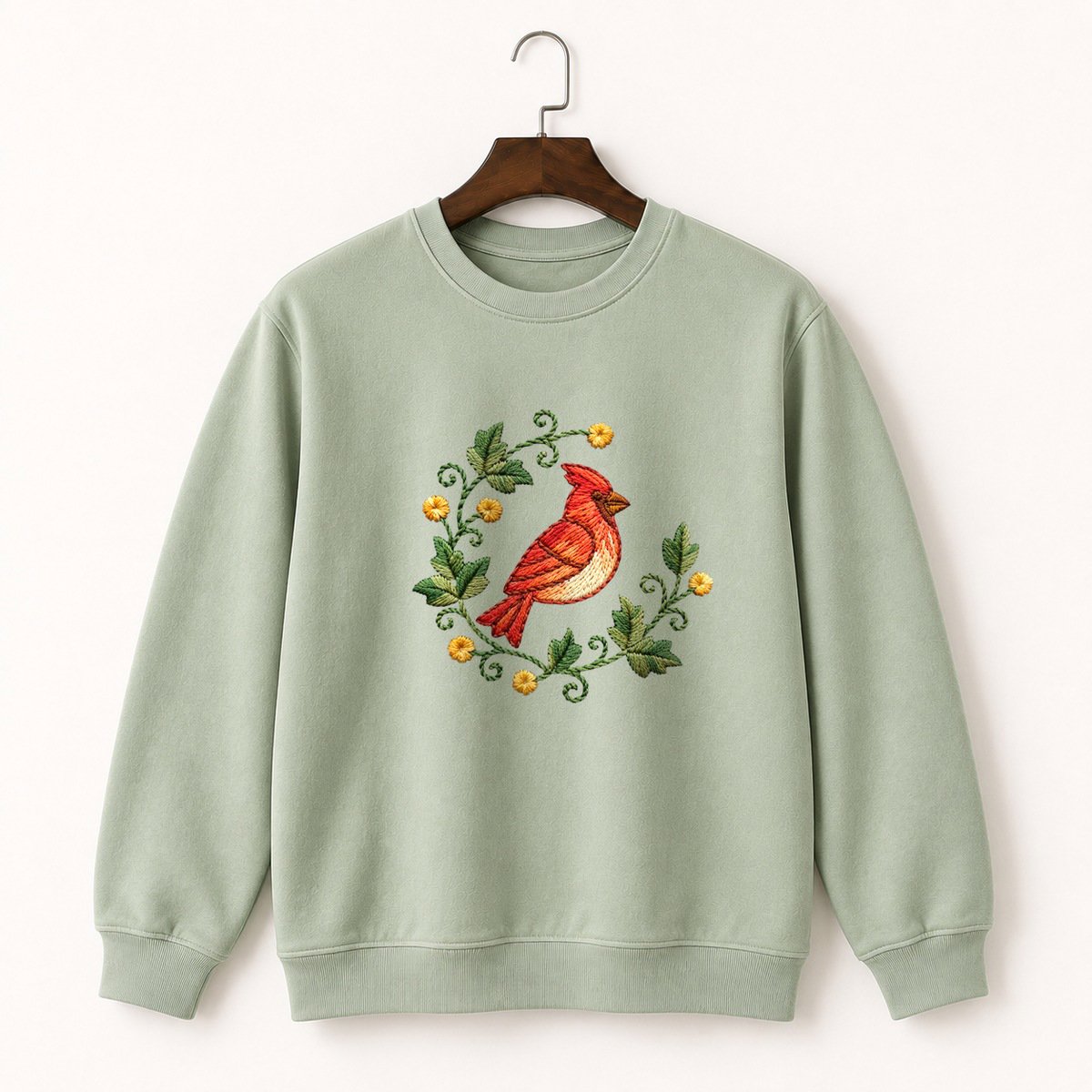 Northern Cardinal Crewneck Sweatshirt 2