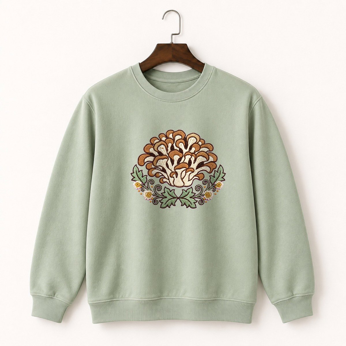 Maitake Mushroom Crewneck Sweatshirt 2
