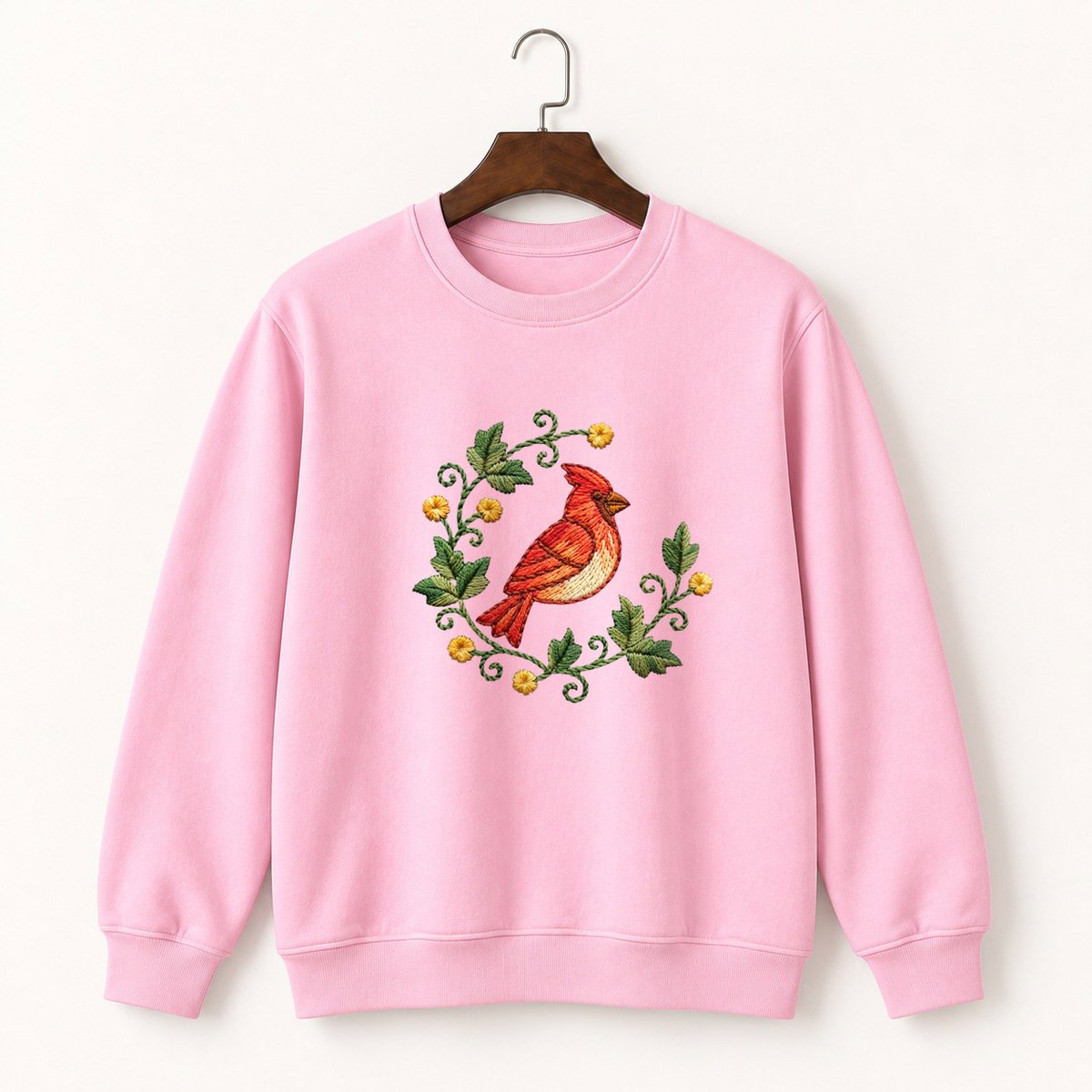 Northern Cardinal Crewneck Sweatshirt 4