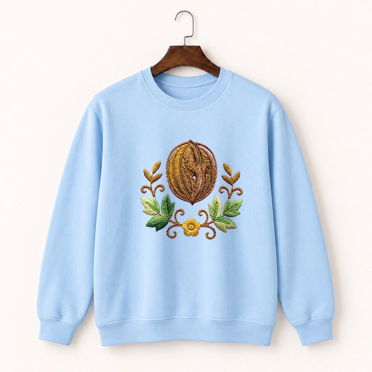 Walnut Crewneck Sweatshirt 1
