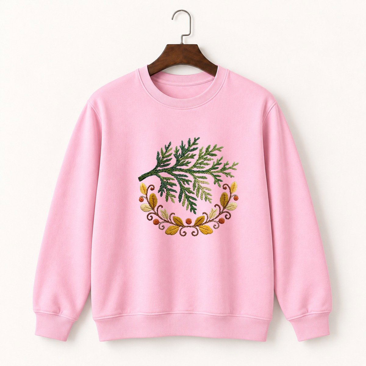 Cedar Branch Crewneck Sweatshirt 4