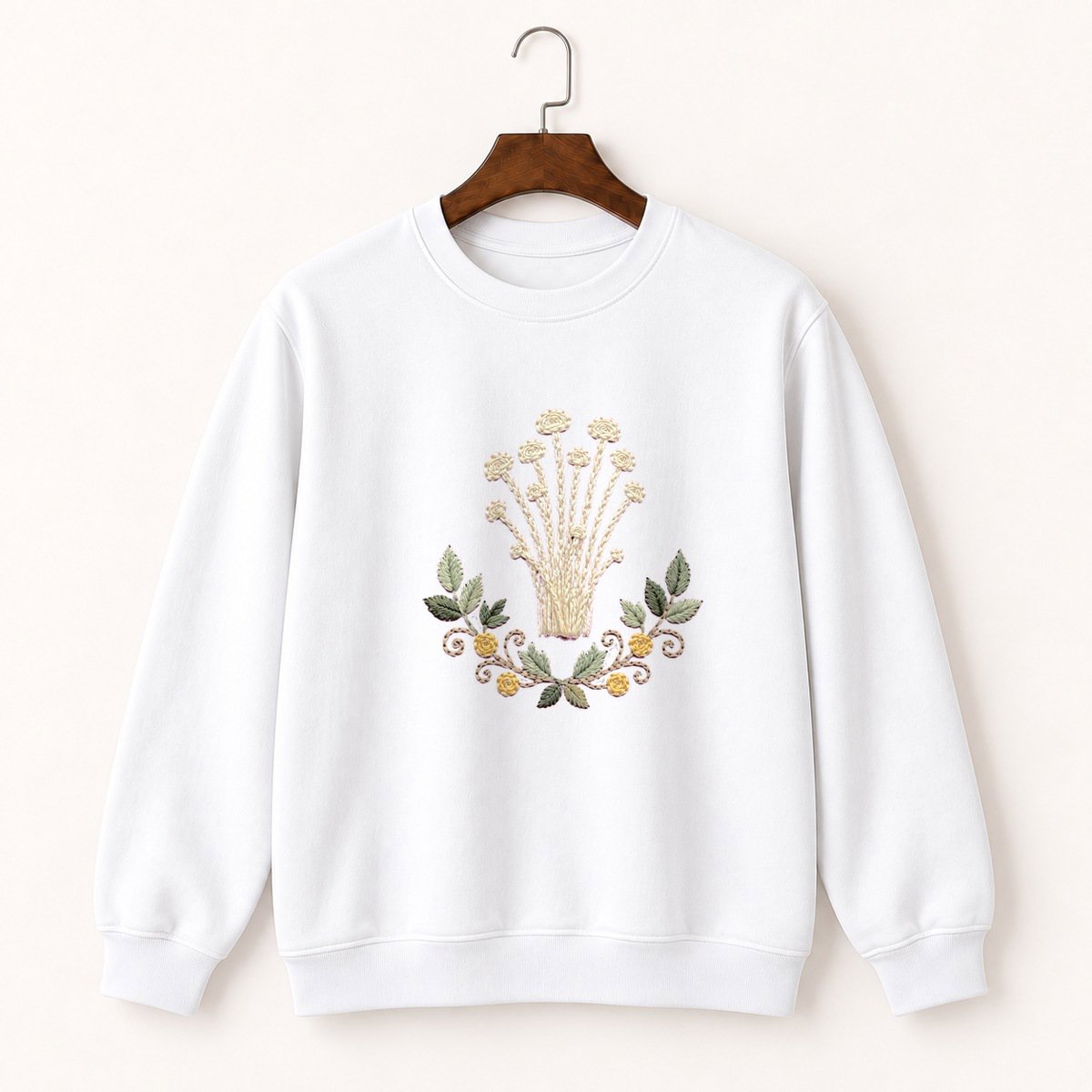 Enoki Mushroom Crewneck Sweatshirt 5