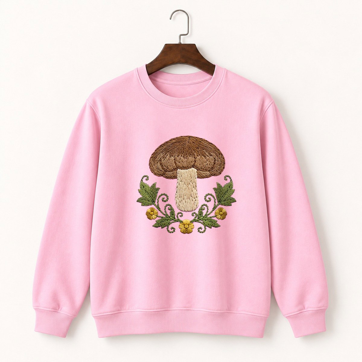 Shiitake Mushroom Crewneck Sweatshirt 4