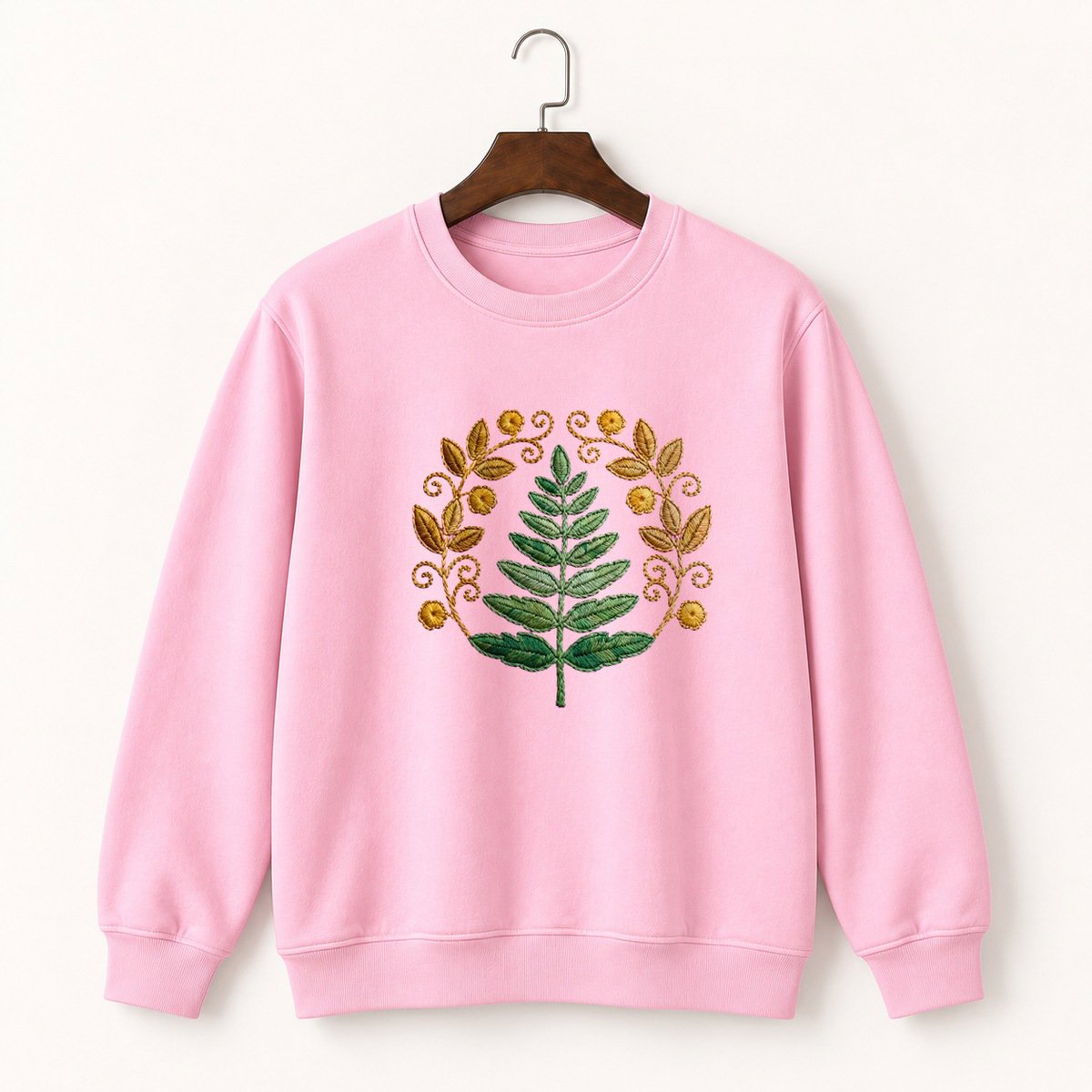 Fern Frond Crewneck Sweatshirt 4