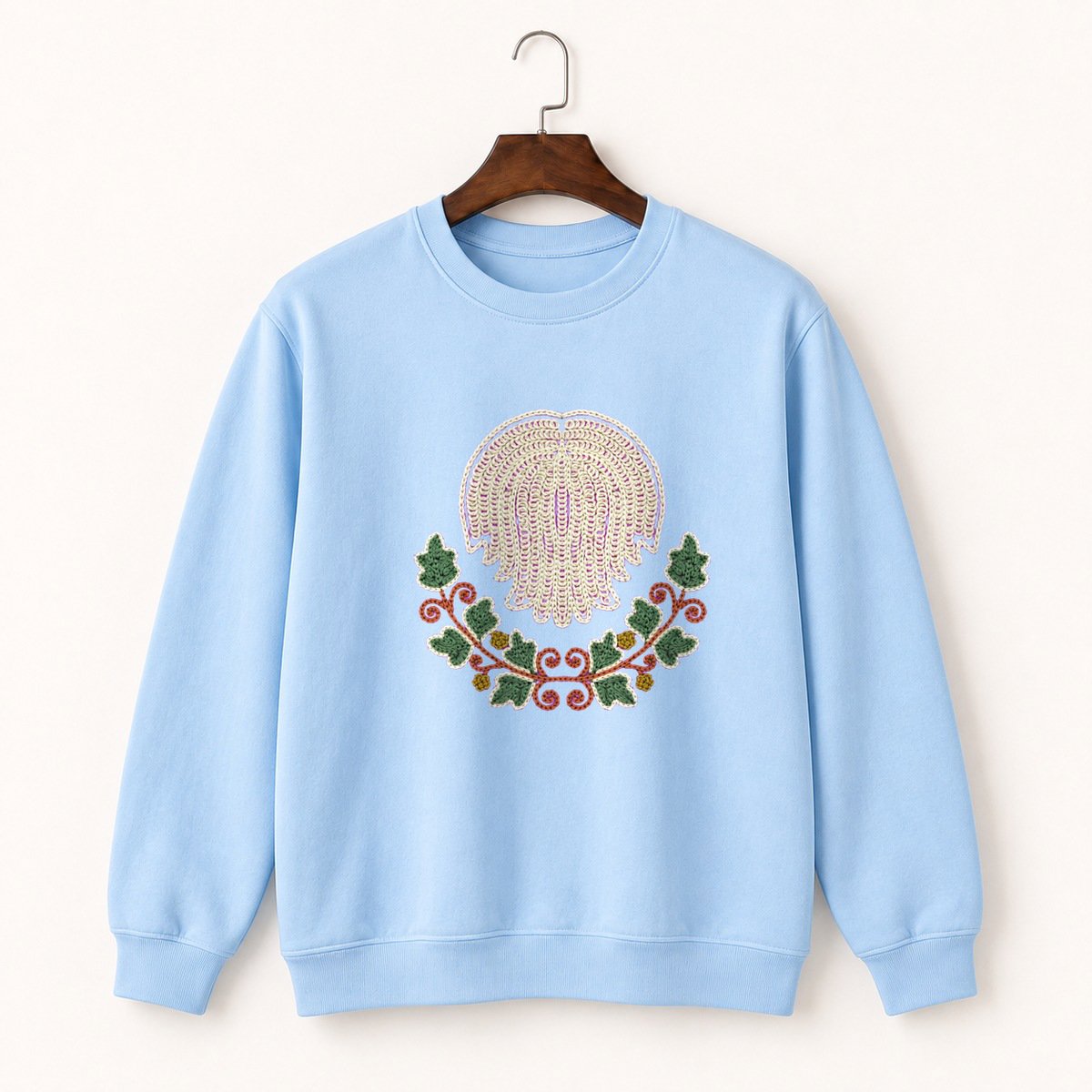 Lion's Mane Mushroom Crewneck Sweatshirt 1