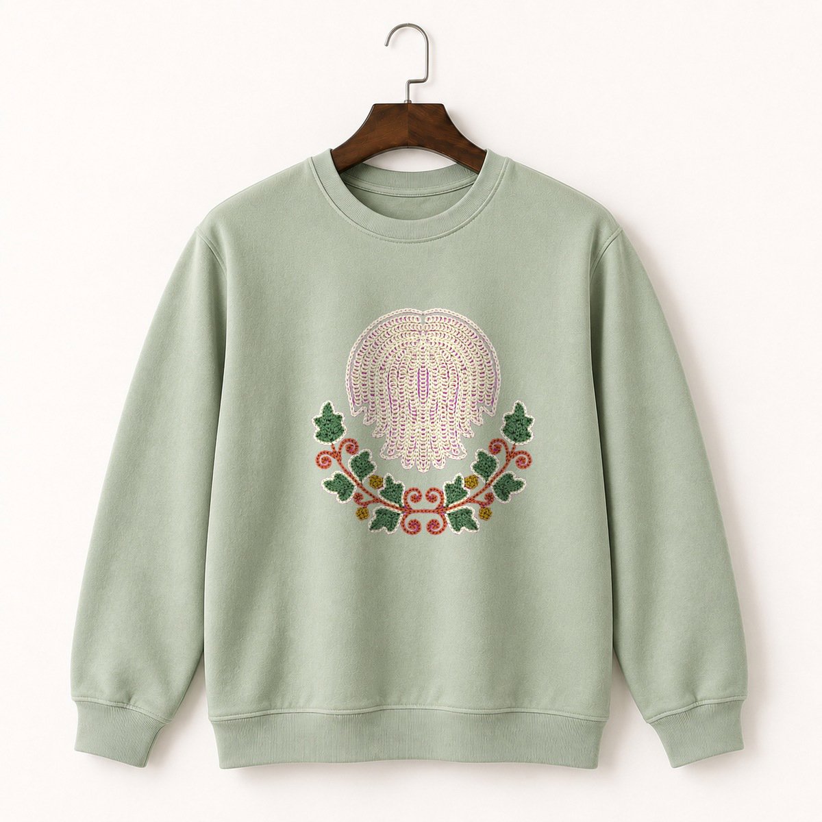 Lion's Mane Mushroom Crewneck Sweatshirt 2