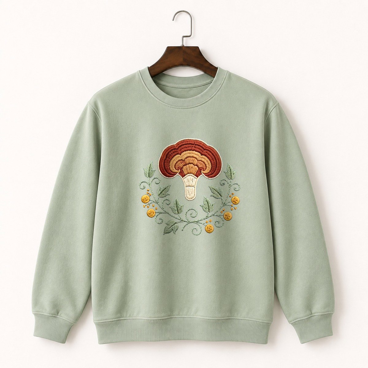 Reishi Mushroom Crewneck Sweatshirt 2