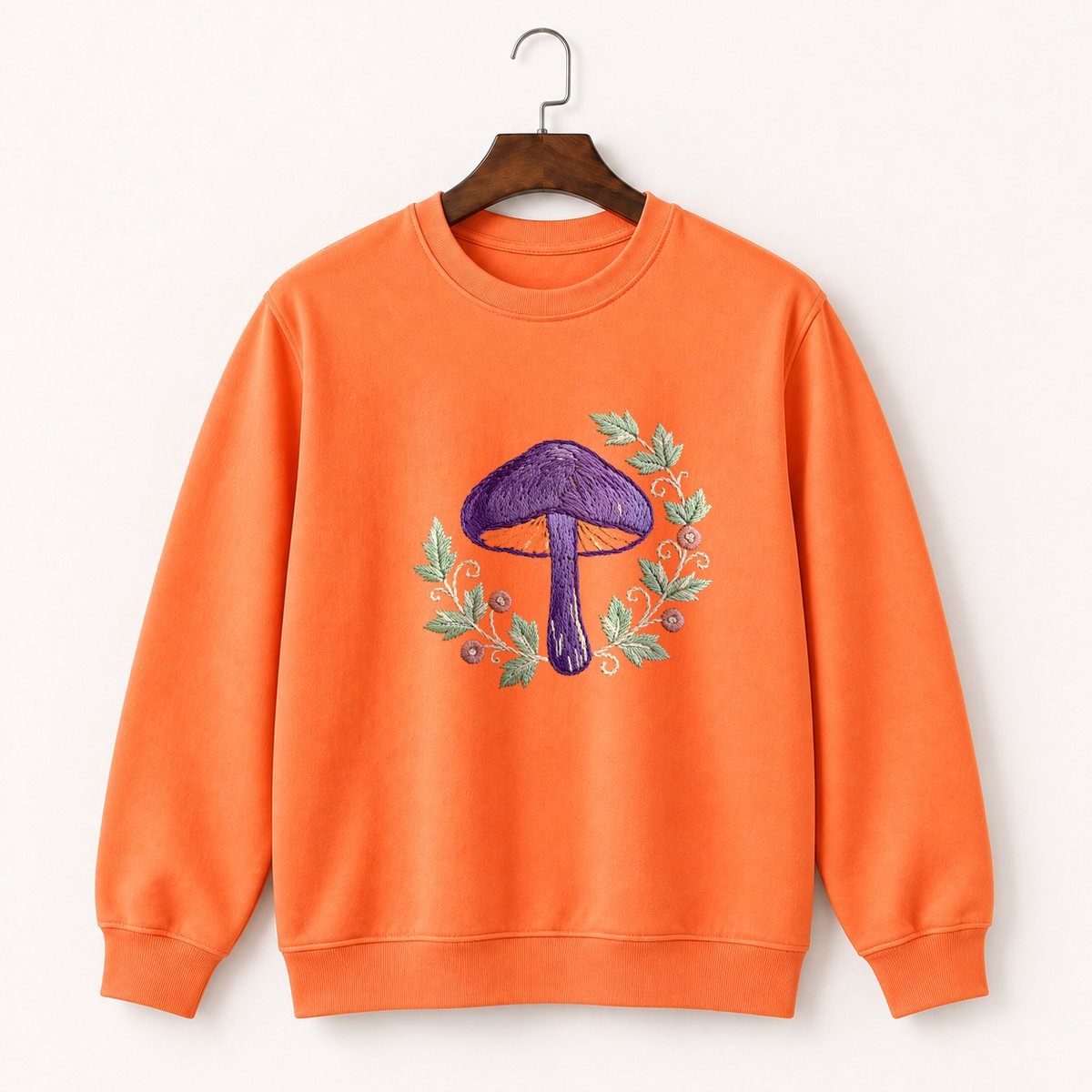 Amethyst Deceiver Mushroom Crewneck Sweatshirt 3