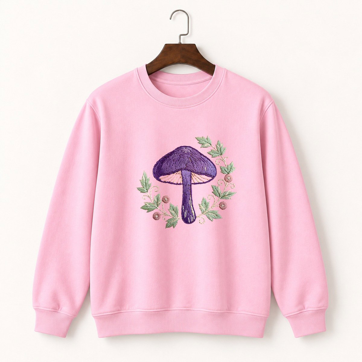 Amethyst Deceiver Mushroom Crewneck Sweatshirt 4