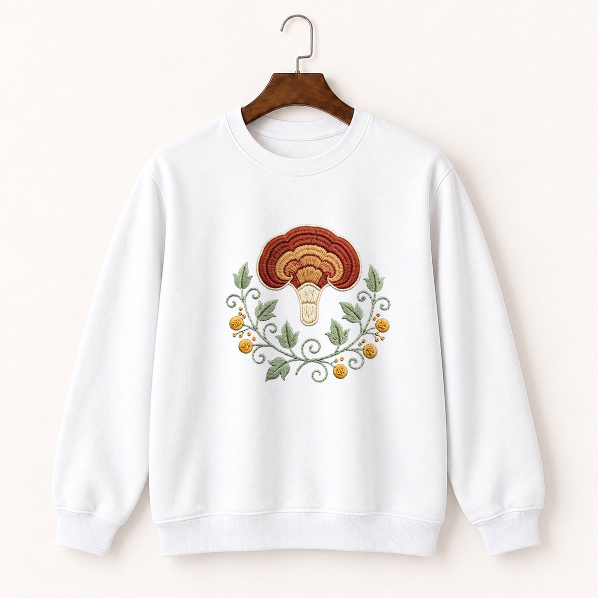 Reishi Mushroom Crewneck Sweatshirt 5