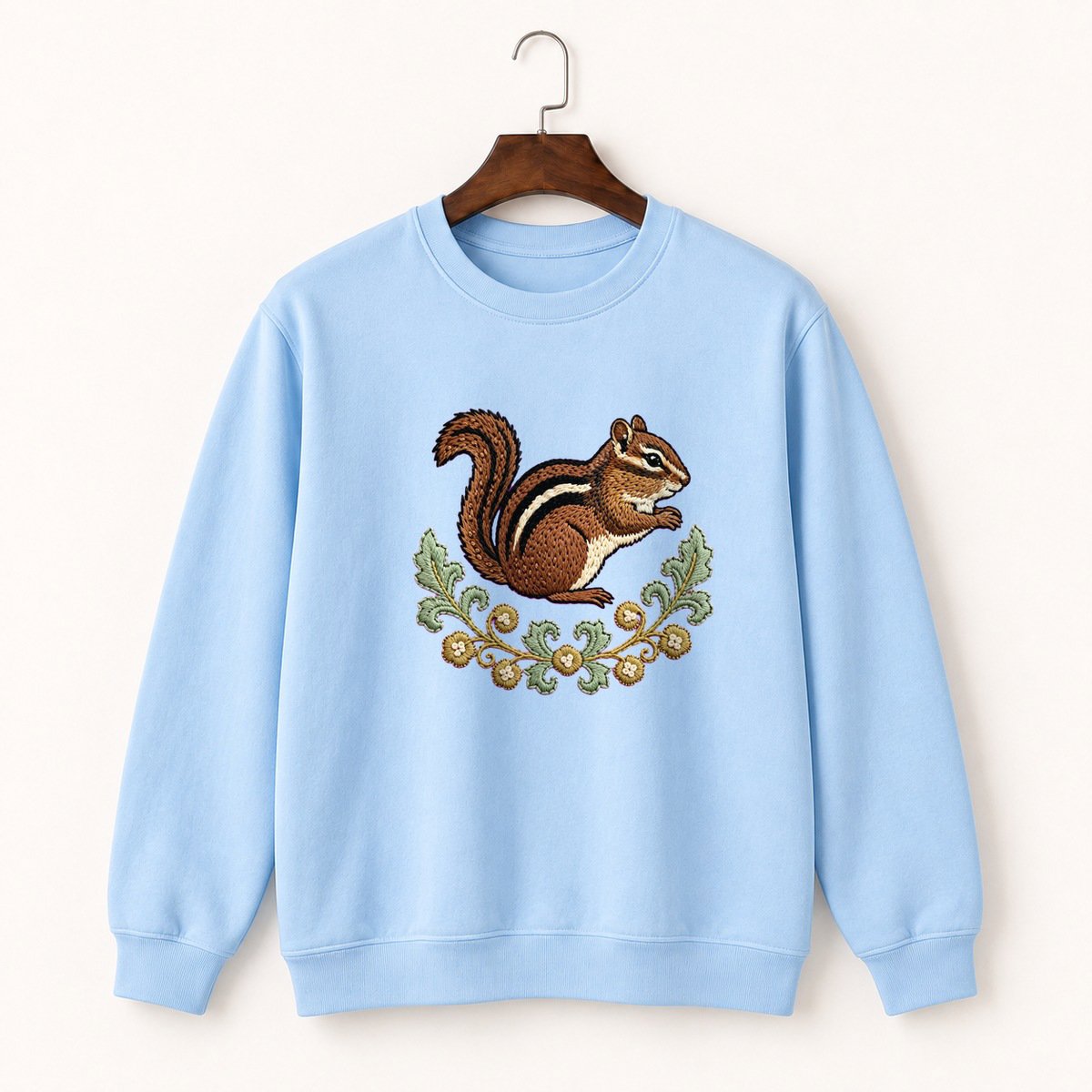 Eastern Chipmunk Crewneck Sweatshirt 1