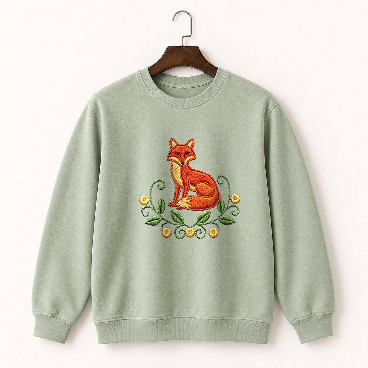 Red Fox Crewneck Sweatshirt 2