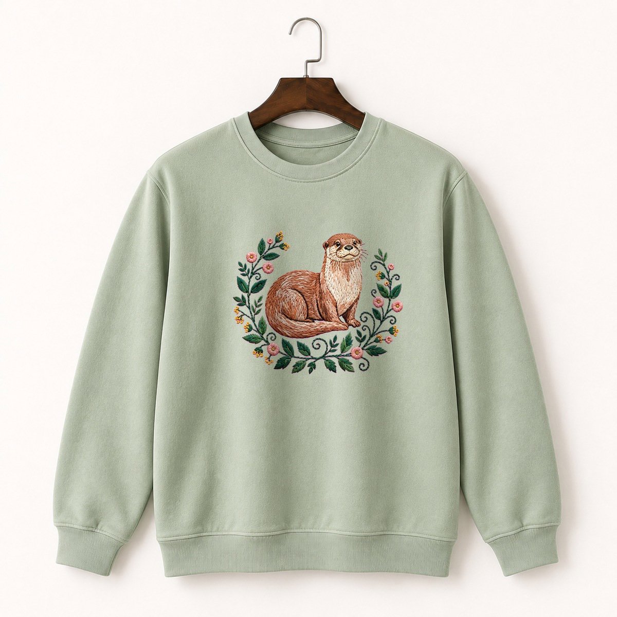 River Otter Crewneck Sweatshirt 2