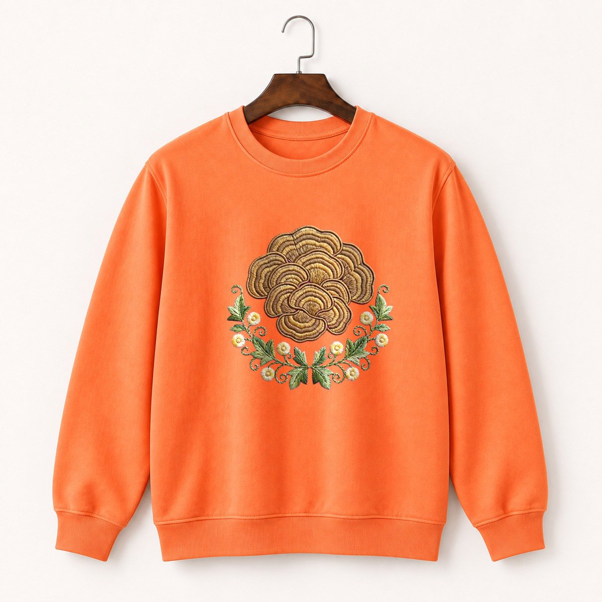 Turkey Tail Mushroom Crewneck Sweatshirt 3