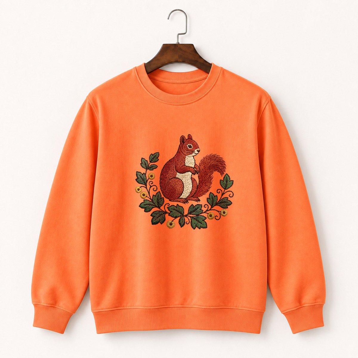 Red Squirrel Crewneck Sweatshirt 3