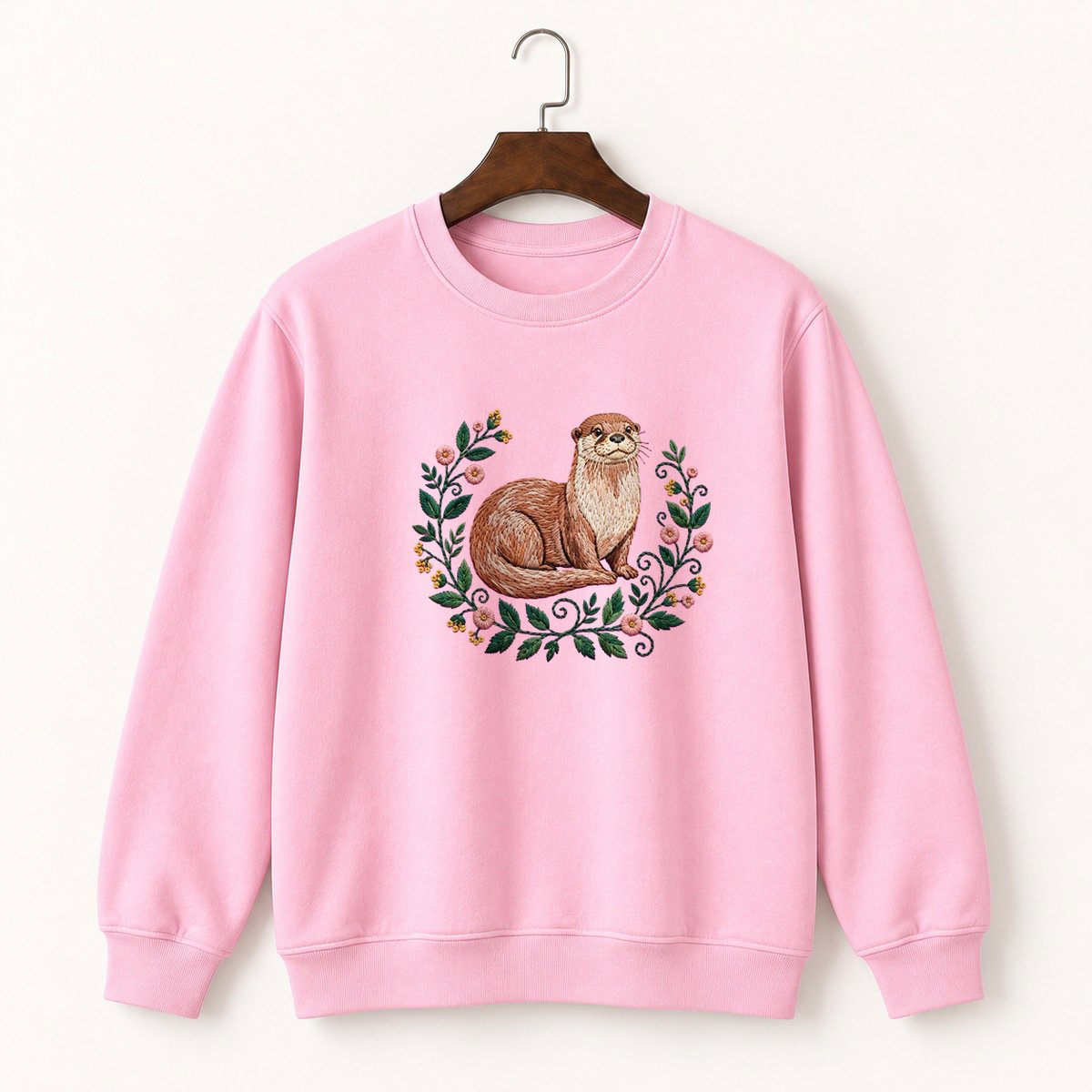 River Otter Crewneck Sweatshirt 4