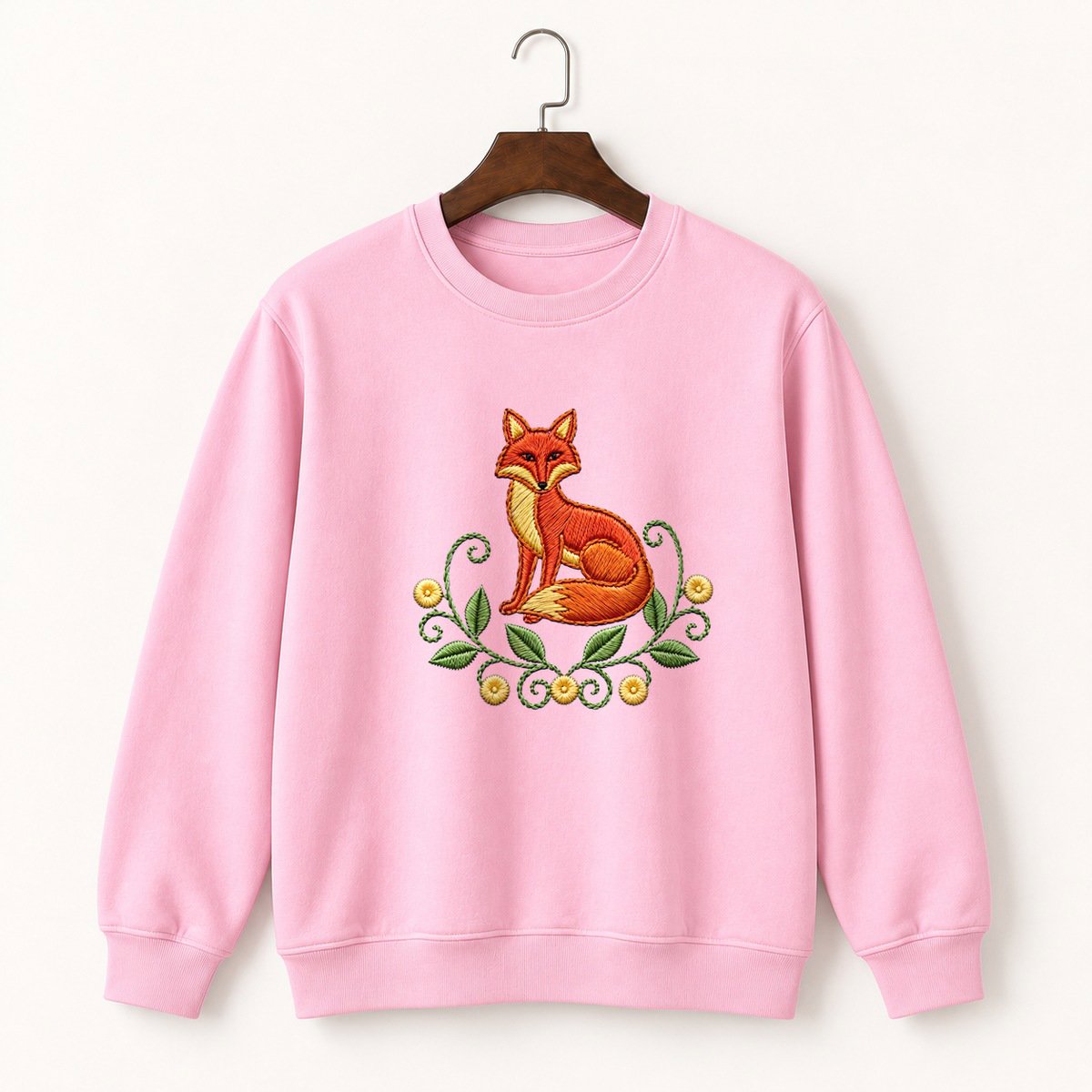 Red Fox Crewneck Sweatshirt 4