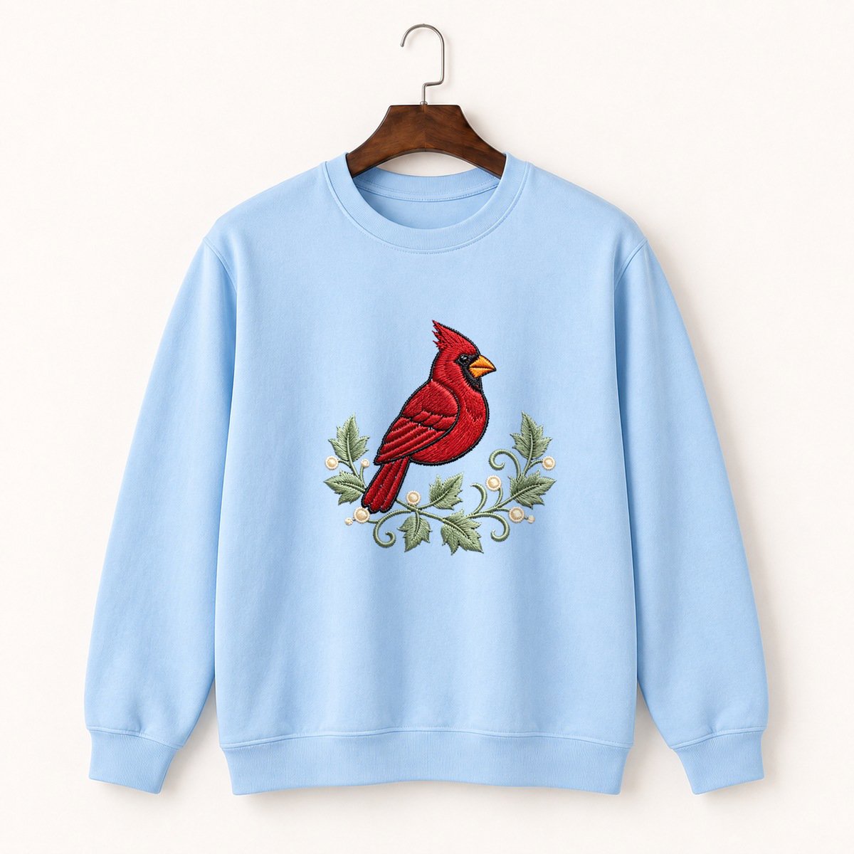 Northern Cardinal Crewneck Sweatshirt 1