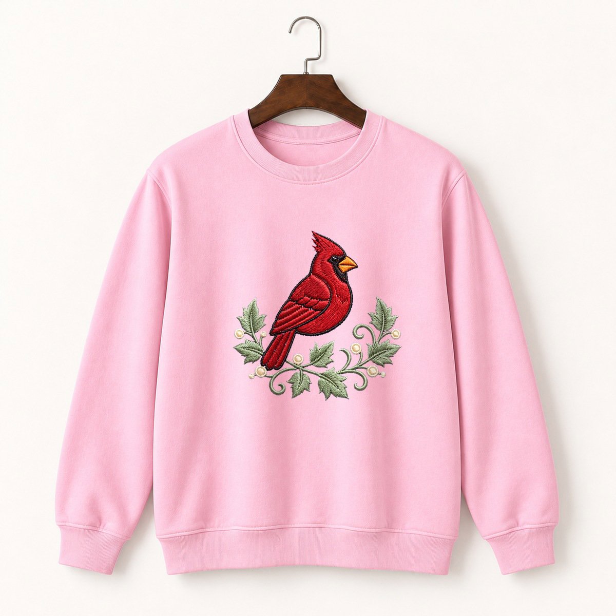 Northern Cardinal Crewneck Sweatshirt 4