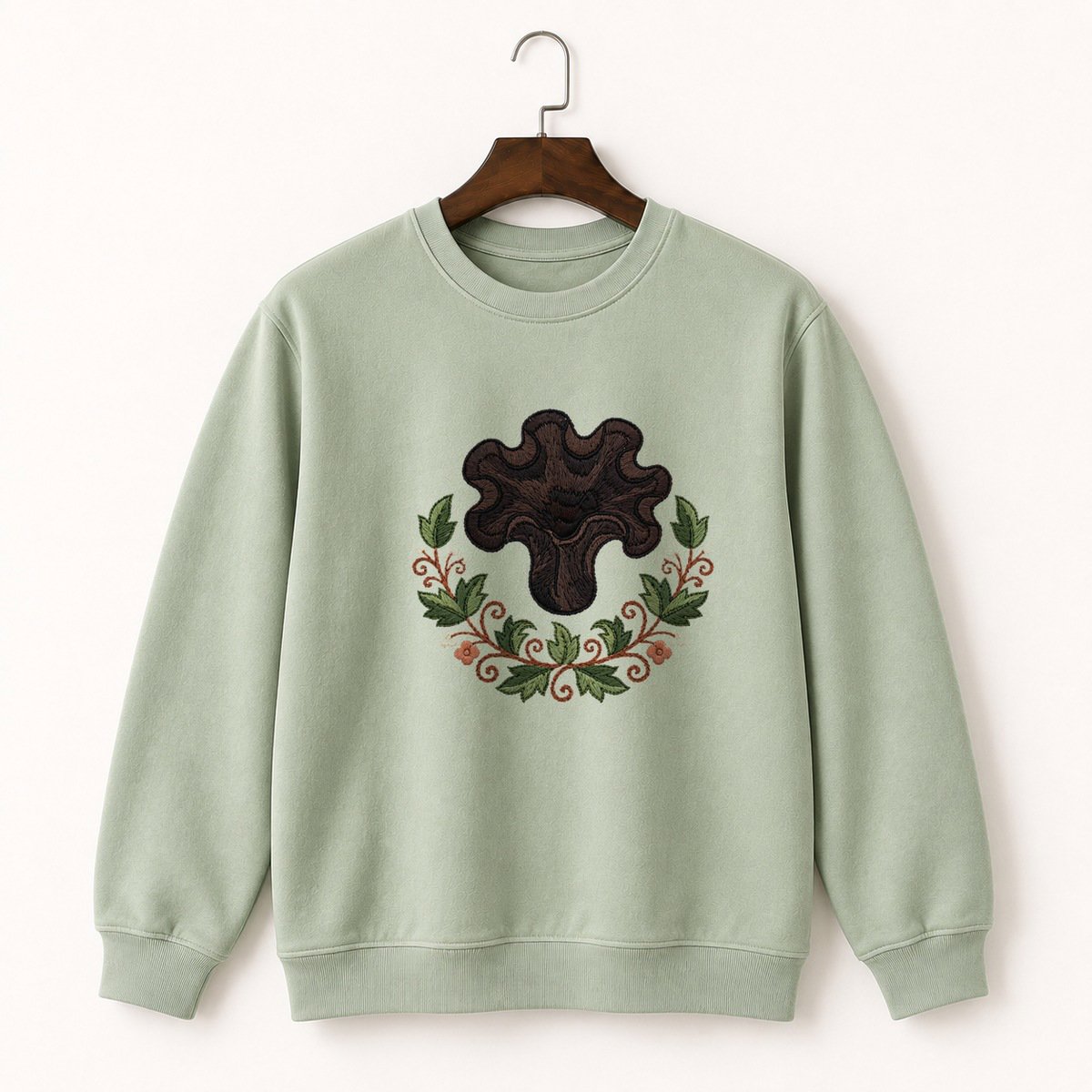 Wood Ear Mushroom Crewneck Sweatshirt 2