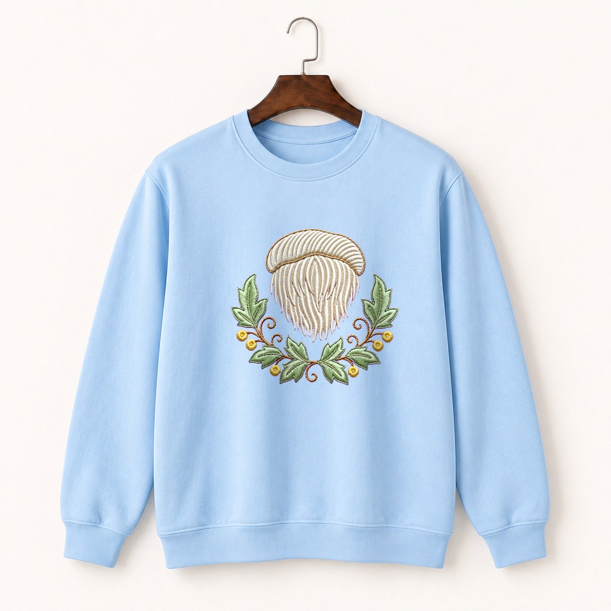 Lion's Mane Mushroom Crewneck Sweatshirt 1