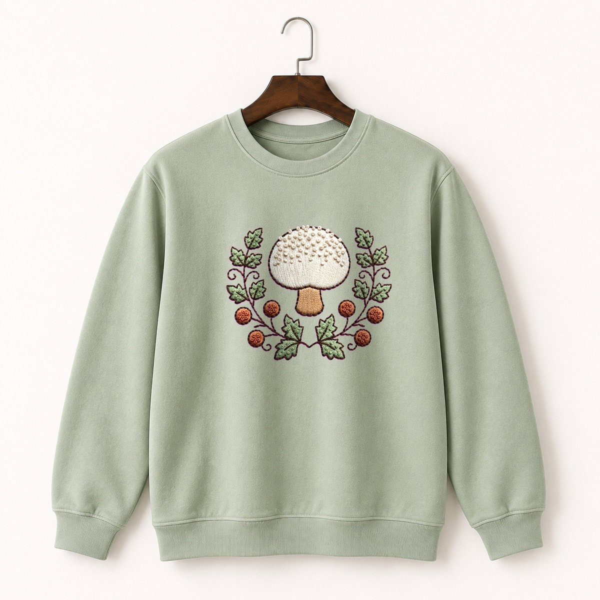 Puffball Mushroom Crewneck Sweatshirt 2