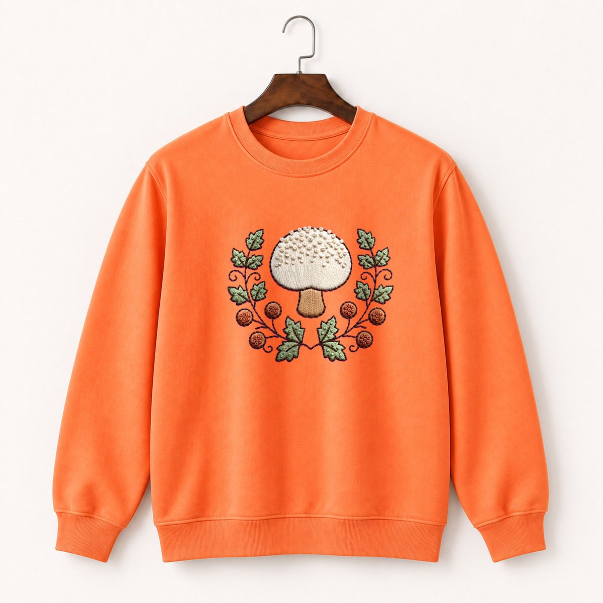 Puffball Mushroom Crewneck Sweatshirt 3