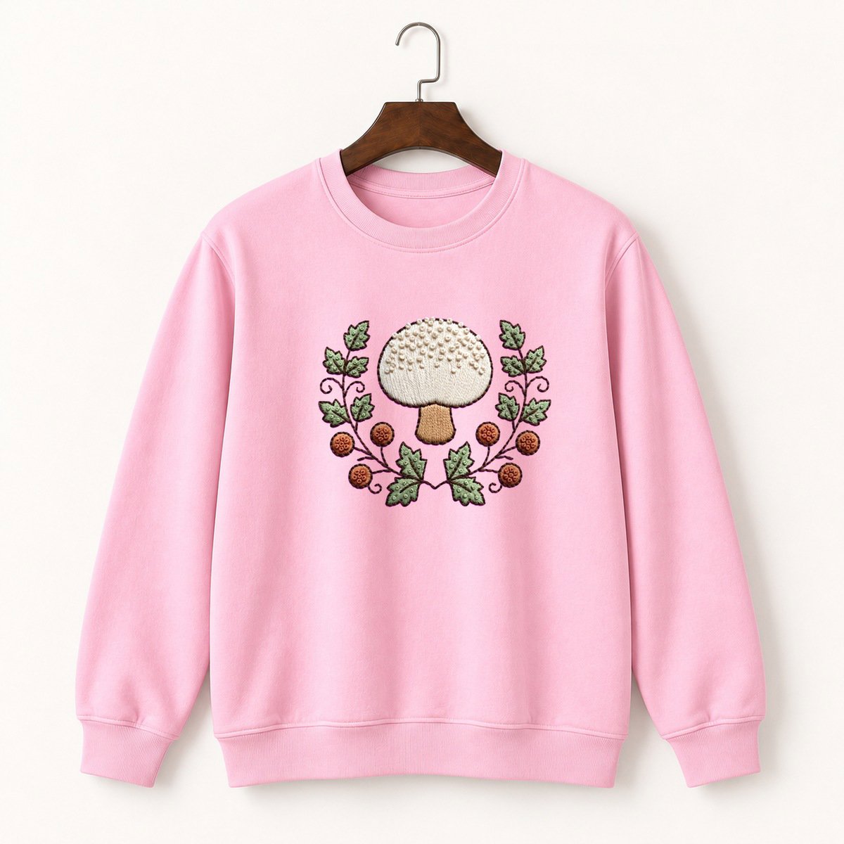 Puffball Mushroom Crewneck Sweatshirt 4