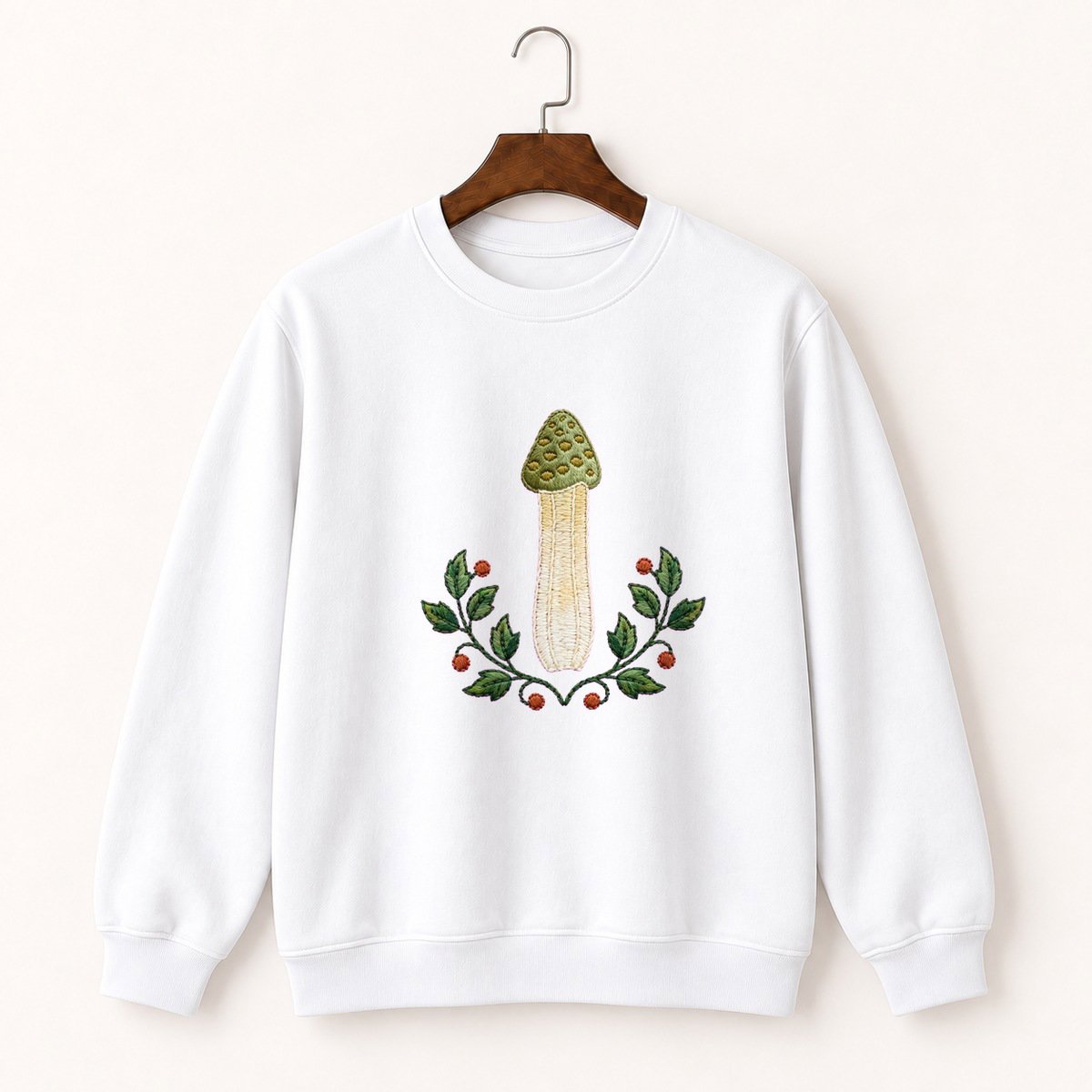 Stinkhorn Mushroom Crewneck Sweatshirt 5