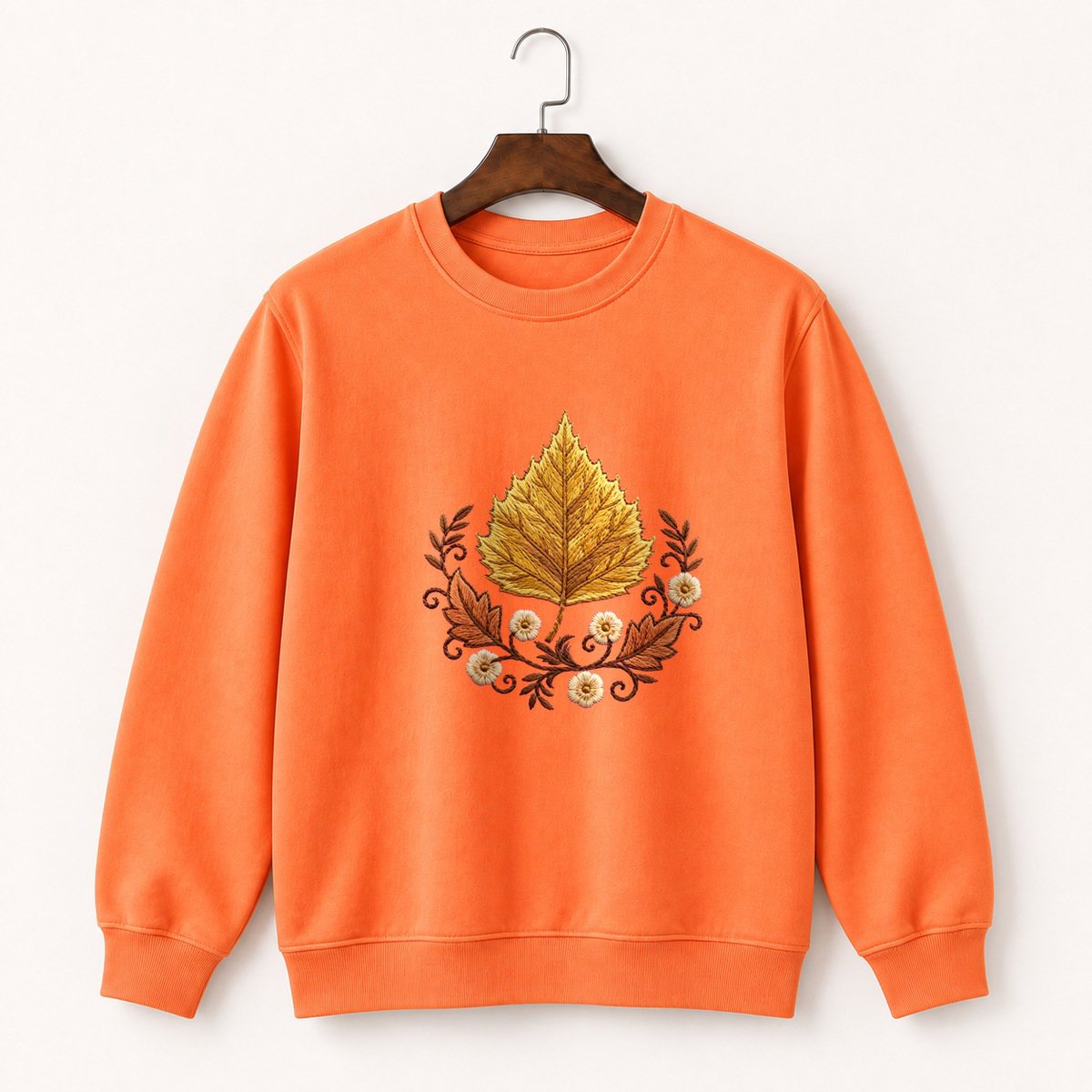 Birch Leaf Crewneck Sweatshirt 3