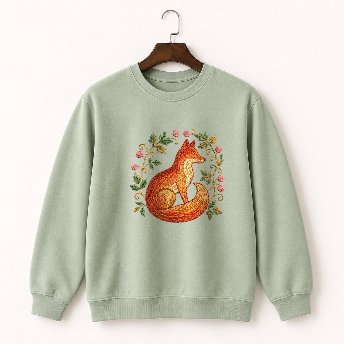 Red Fox Crewneck Sweatshirt 2