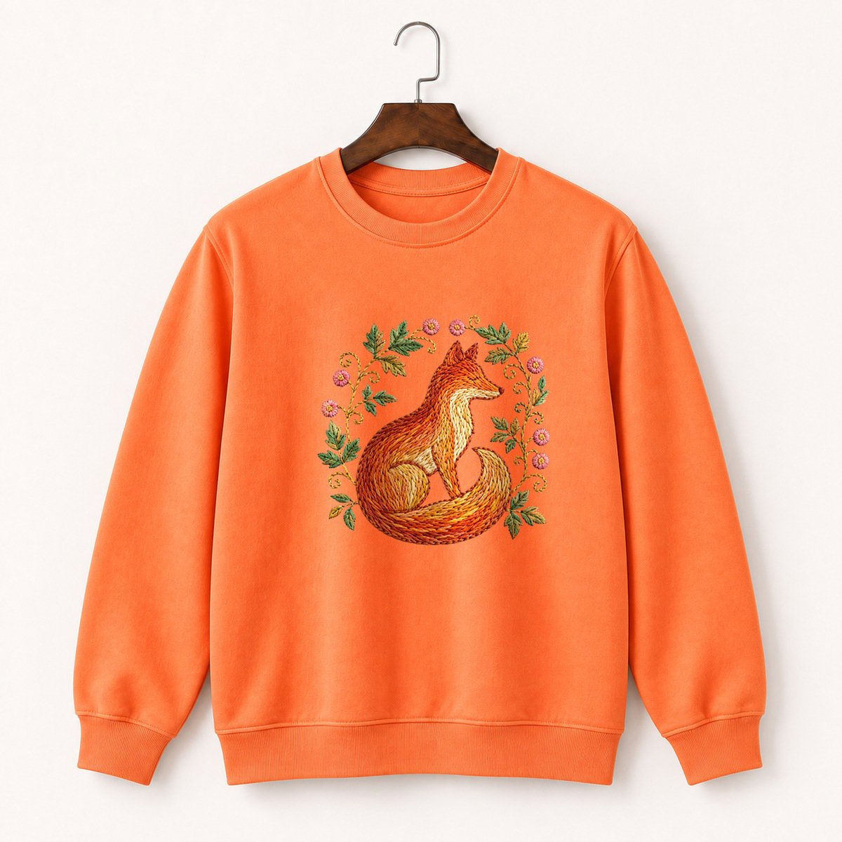 Red Fox Crewneck Sweatshirt 3