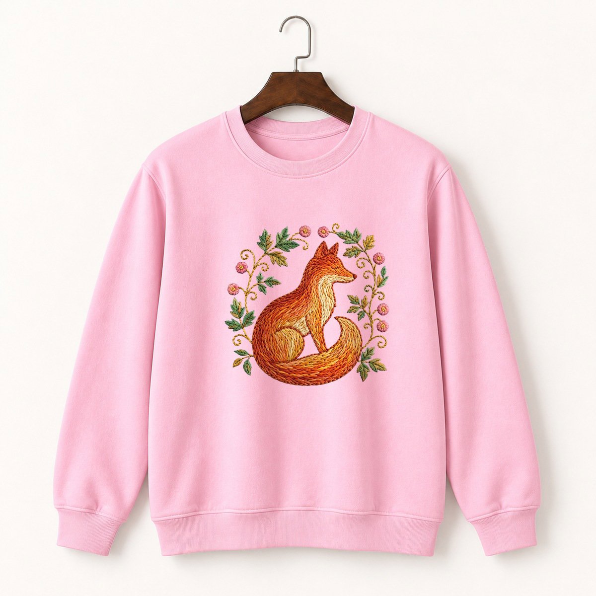 Red Fox Crewneck Sweatshirt 4
