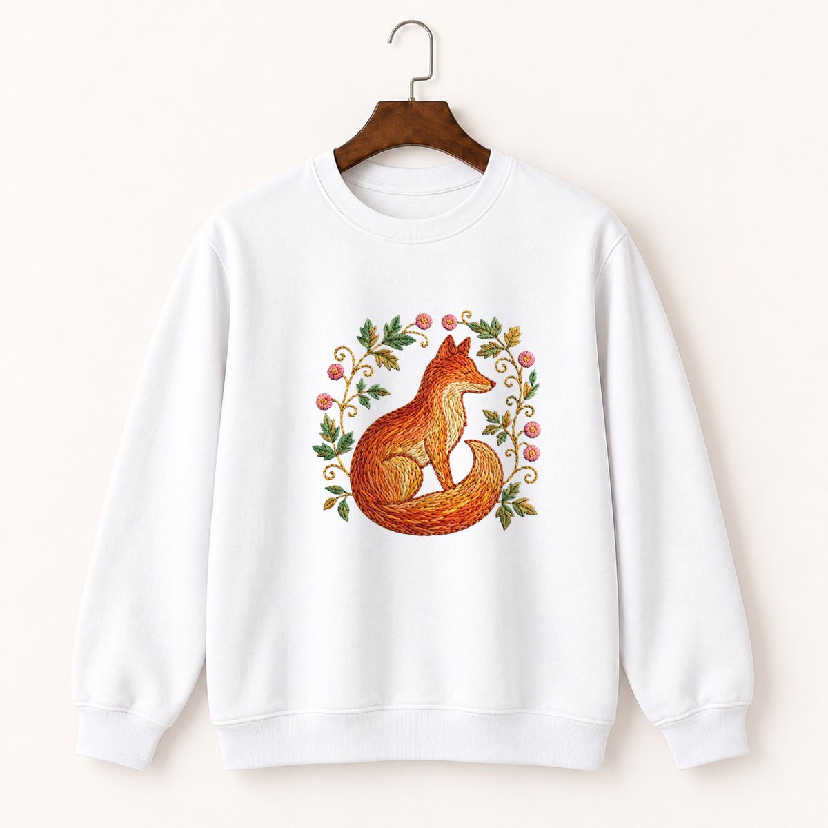 Red Fox Crewneck Sweatshirt 5