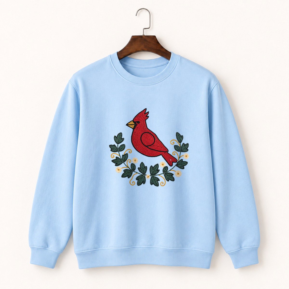 Northern Cardinal Crewneck Sweatshirt 1