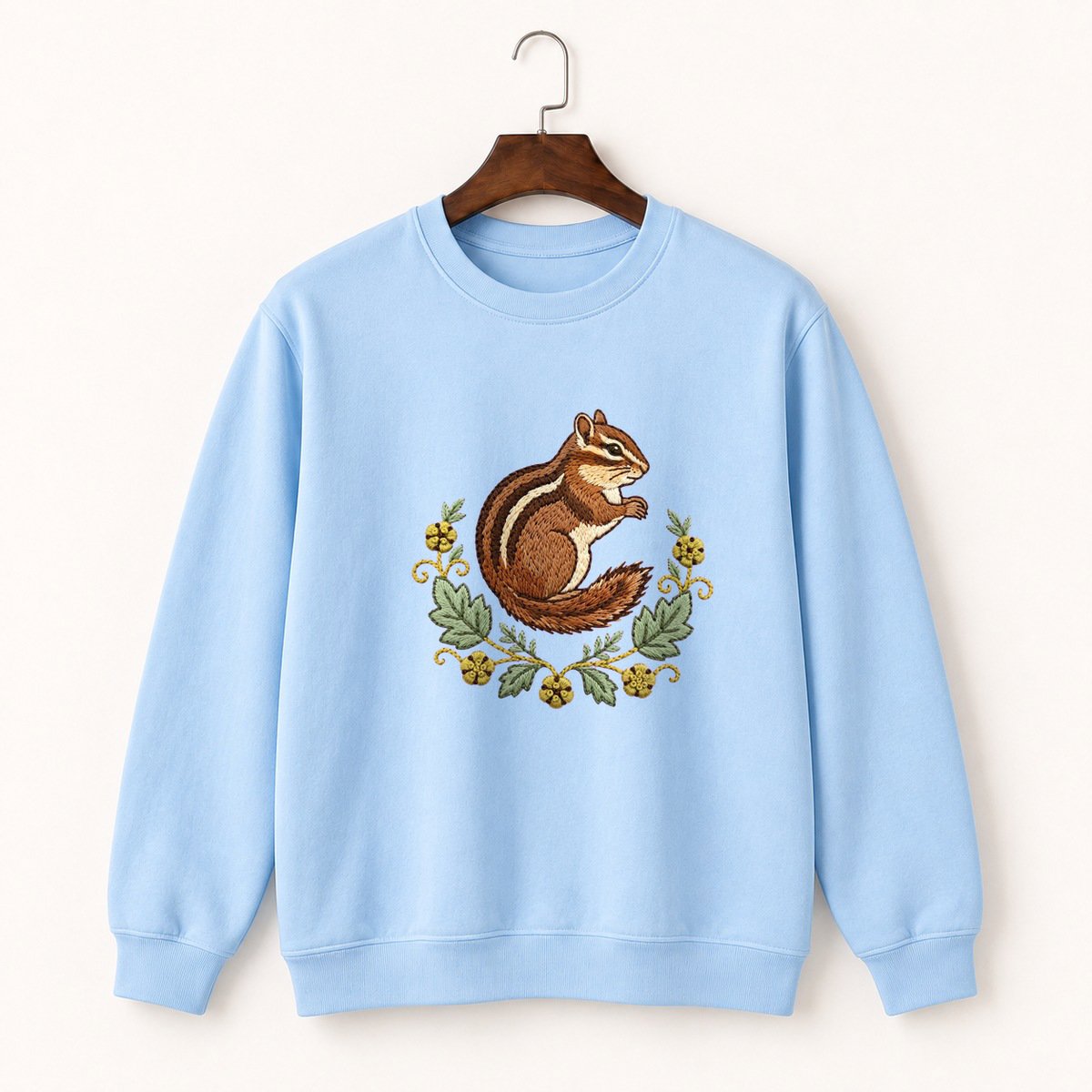 Eastern Chipmunk Crewneck Sweatshirt 1