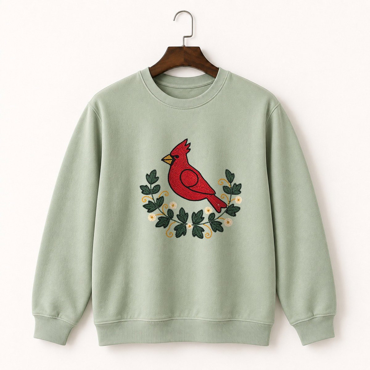 Northern Cardinal Crewneck Sweatshirt 2