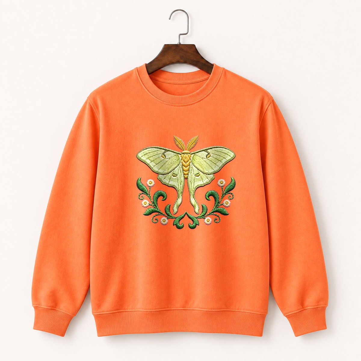 Luna Moth Crewneck Sweatshirt 3
