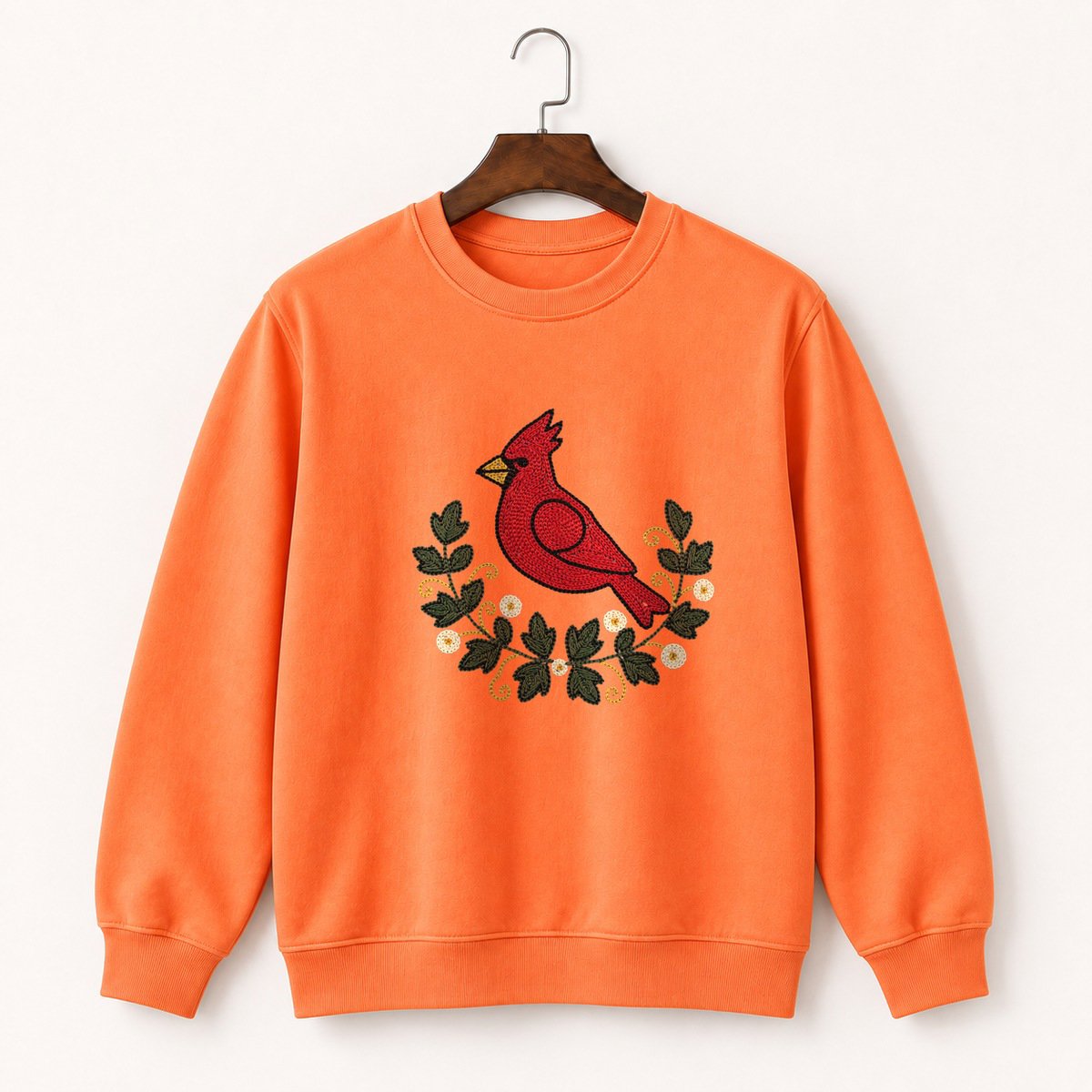 Northern Cardinal Crewneck Sweatshirt 3