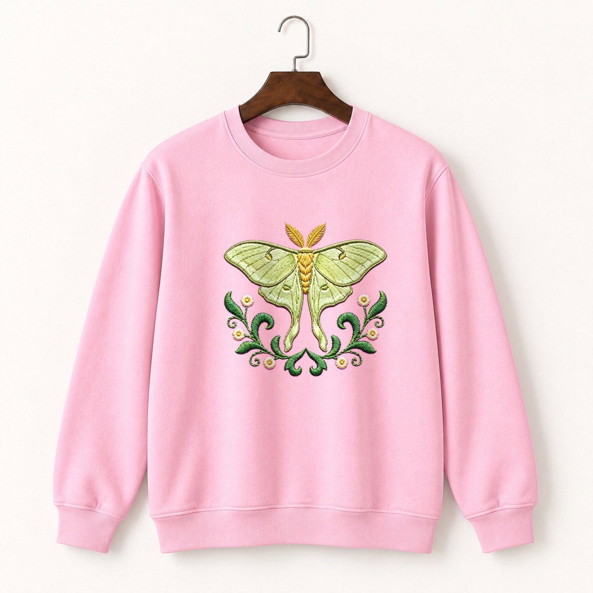 Luna Moth Crewneck Sweatshirt 4