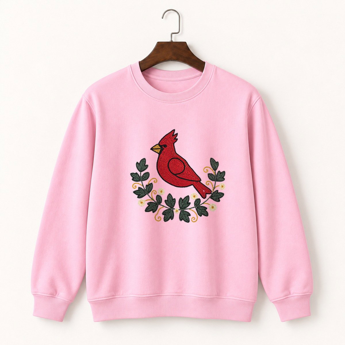 Northern Cardinal Crewneck Sweatshirt 4