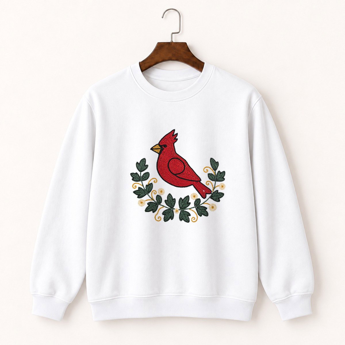 Northern Cardinal Crewneck Sweatshirt 5