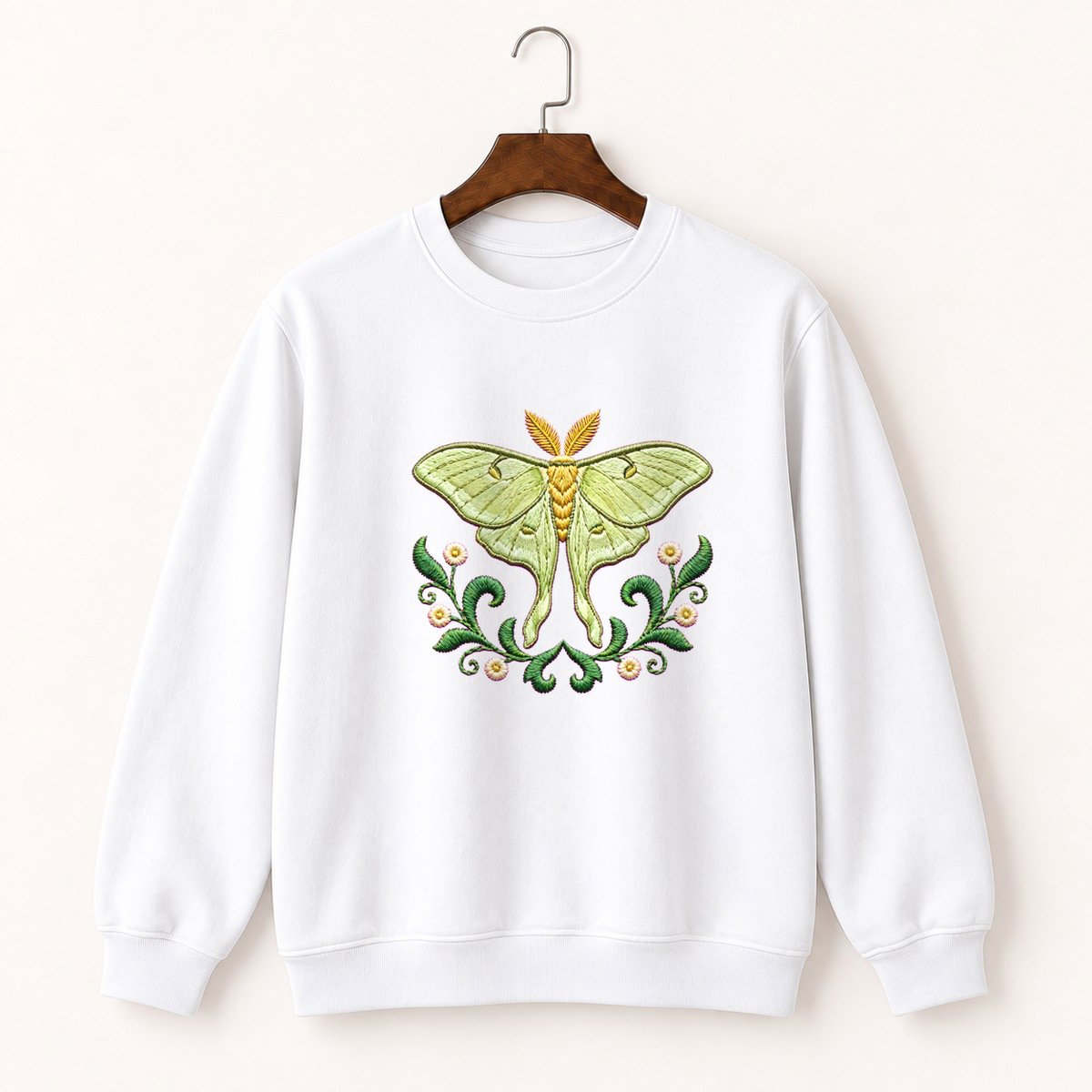 Luna Moth Crewneck Sweatshirt 5