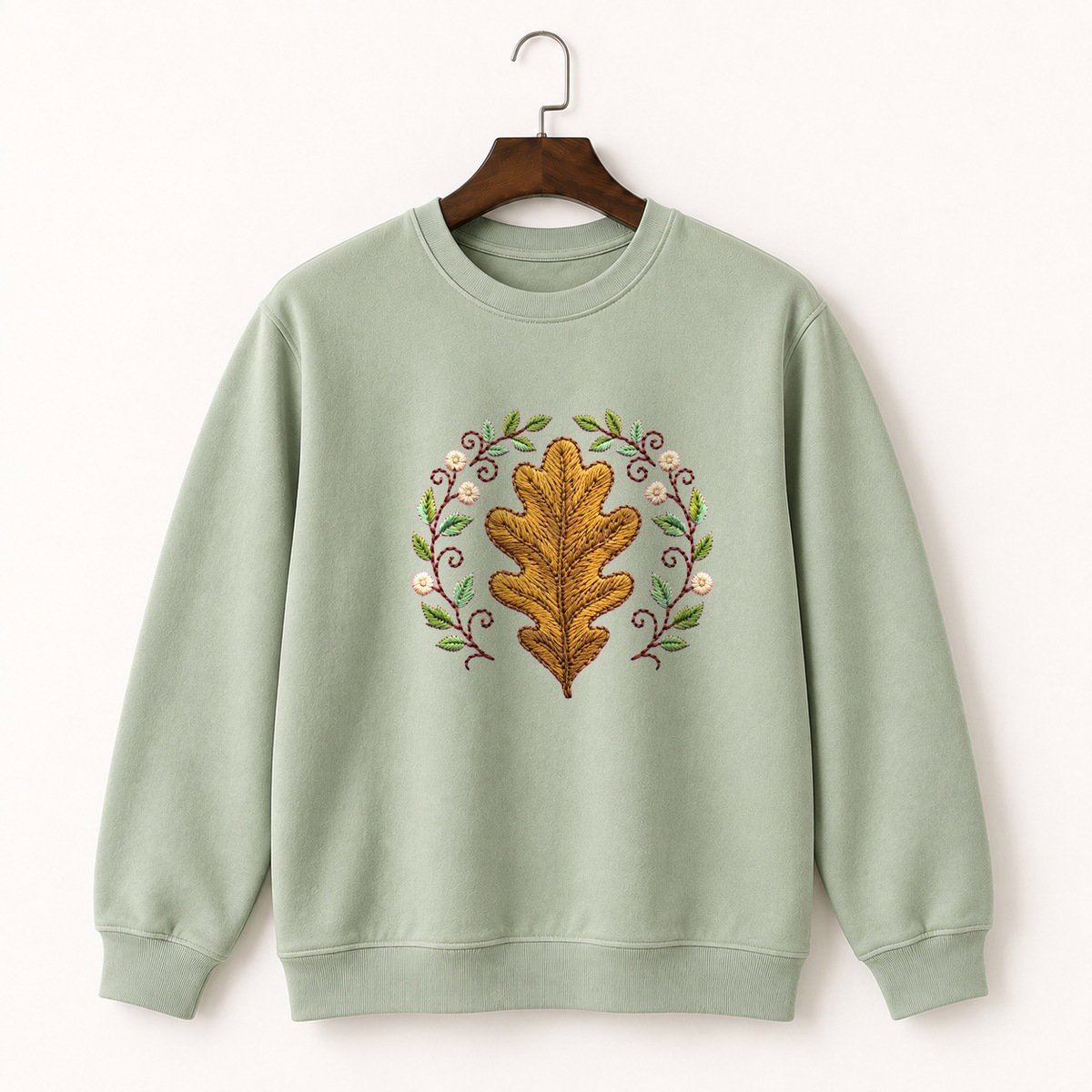 Oak Leaf Crewneck Sweatshirt 2