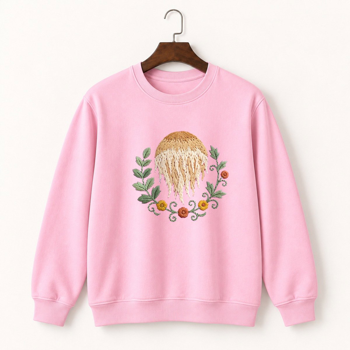 Lion's Mane Mushroom Crewneck Sweatshirt 4