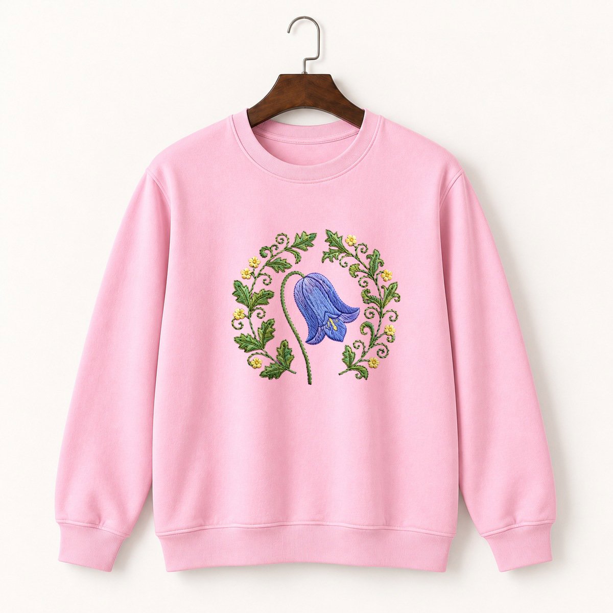 Harebell Flower Crewneck Sweatshirt 4
