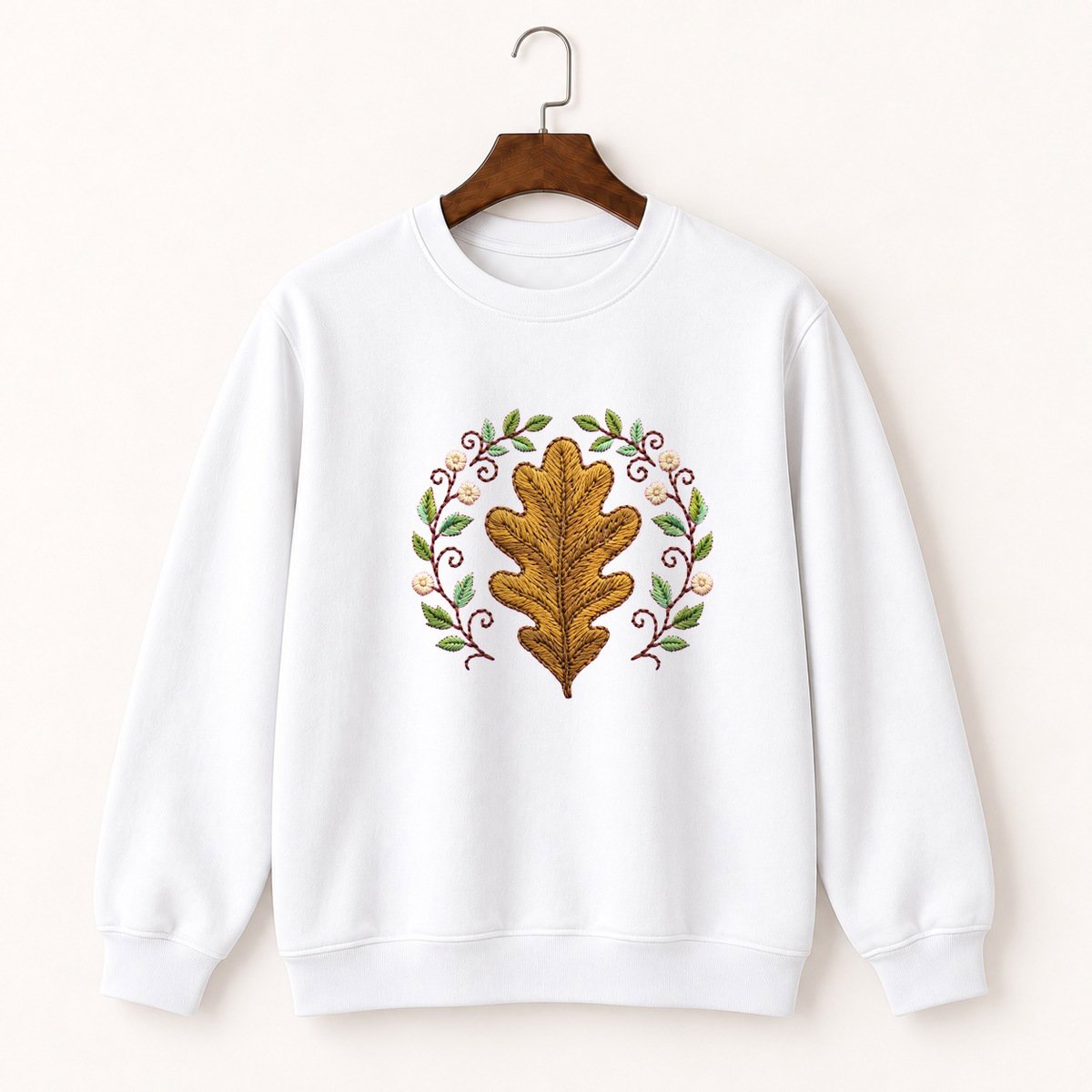 Oak Leaf Crewneck Sweatshirt 5