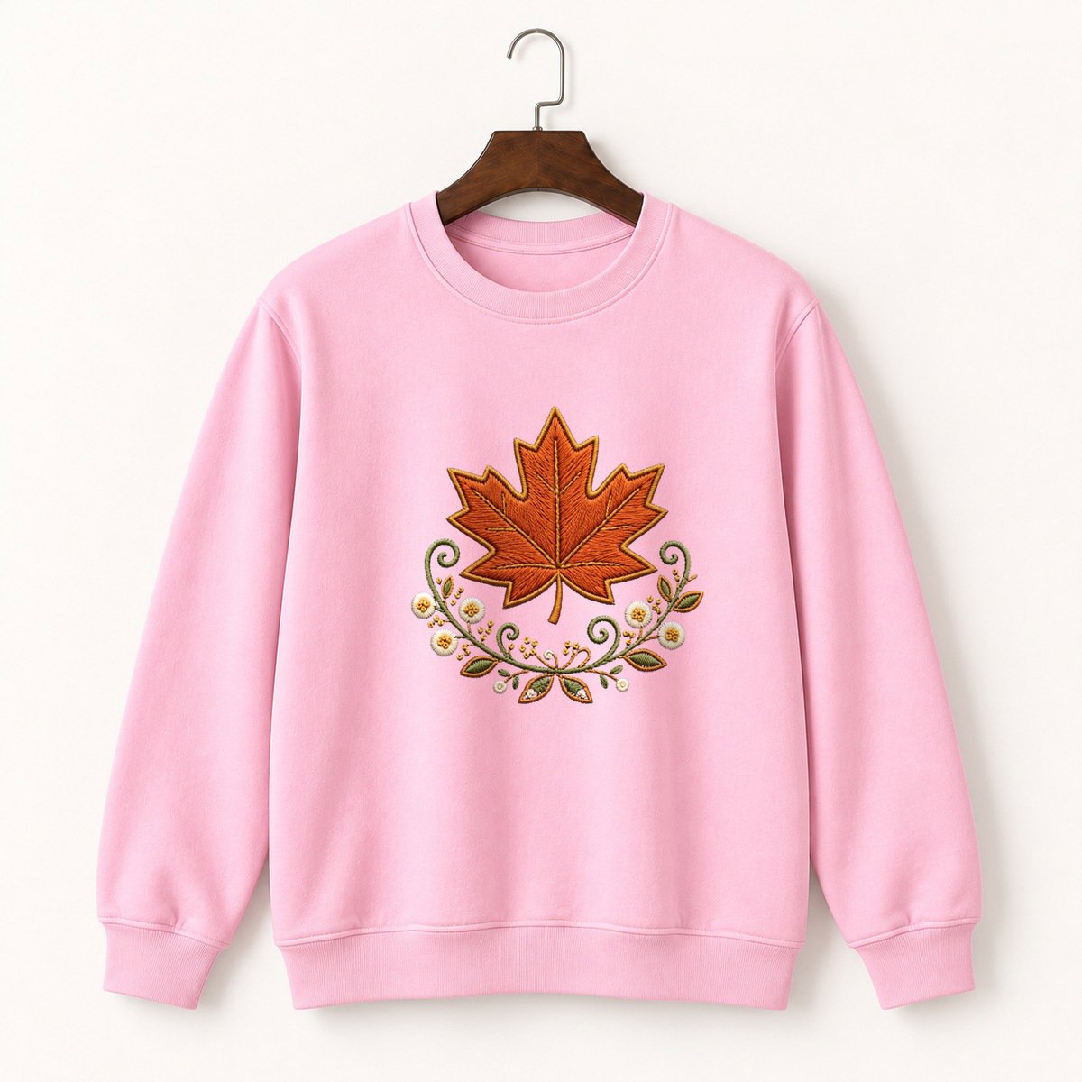 Maple Leaf Crewneck Sweatshirt 4