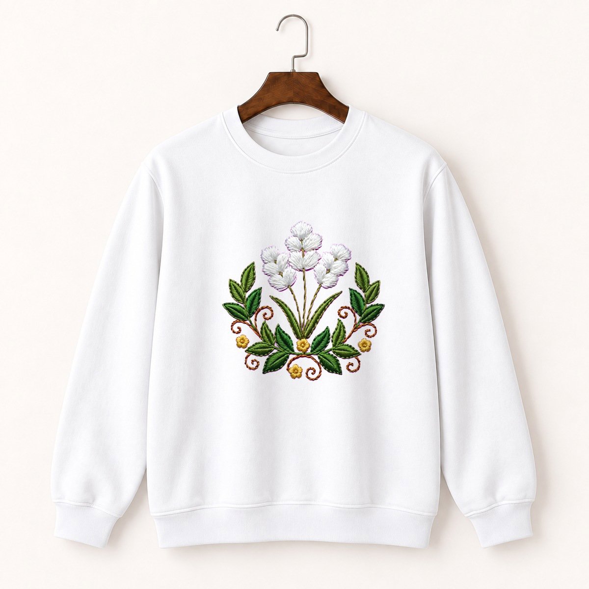 Cotton Grass Crewneck Sweatshirt 5