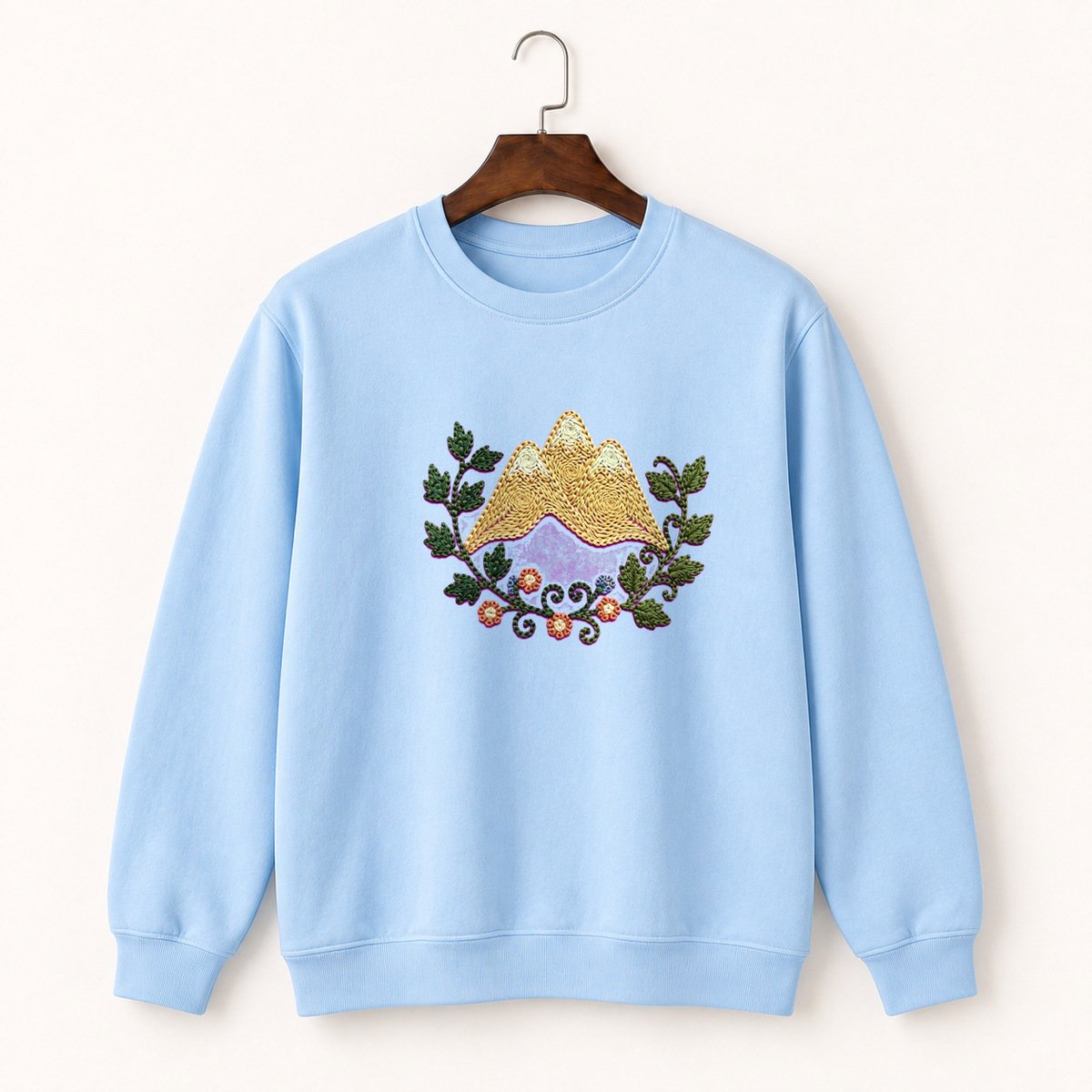Andes Mountains Crewneck Sweatshirt 1